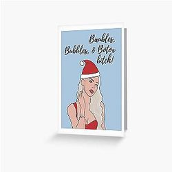 Selling Sunset: Christmas with Christine Quinn Botox Greeting Card