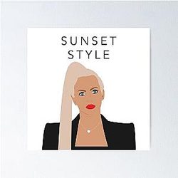 Sunset Style Selling Poster