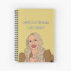 I Never Start the Drama, I Just Finish It - Selling Sunset Spiral Notebook