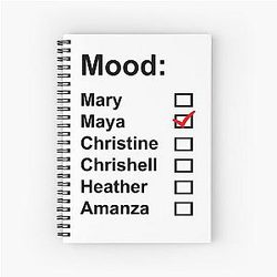 Selling Sunset Mood Spiral Notebook