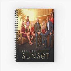 Netflix & Selling Sunset Spiral Notebook