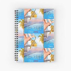 Selling Sunset Spiral Notebook