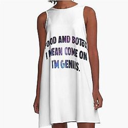 Selling Sunset Christine Oppenheim A-Line Dress