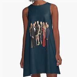Selling Sunset Cast A-Line Dress