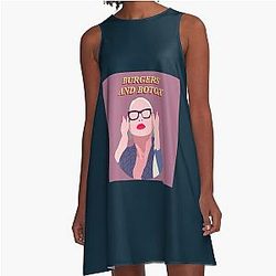 Selling Sunset Christine Quinn Burgers and Botox Oppenheim Group A-Line Dress