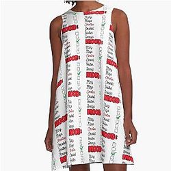 Oppenheim Selling Sunset A-Line Dress