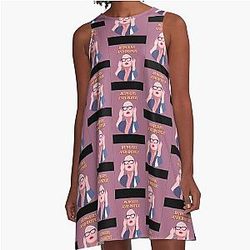 Selling Sunset Christine Quinn Burgers and Botox Oppenheim Group A-Line Dress