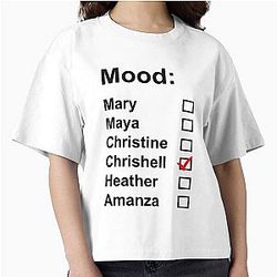 Selling Sunset, Chrishell Stause Mood Boxy T-Shirt