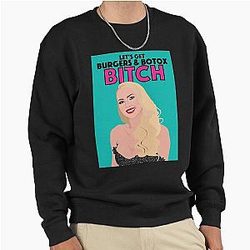 Christine Quinn Burgers and Botox Selling Sunset Pullover Sweatshirt