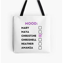 Selling Sunset Mood Christine All Over Print Tote Bag