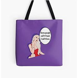 Selling Sunset, Christine Quinn. Some people call it fraud. I call it love. All Over Print Tote Bag