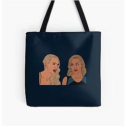 Selling Sunset Christine and Mar All Over Print Tote Bag