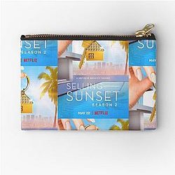 Selling Sunset Zipper Pouch