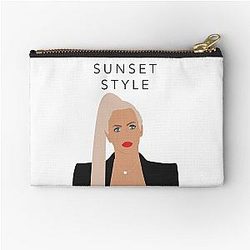 Sunset Style Selling Zipper Pouch