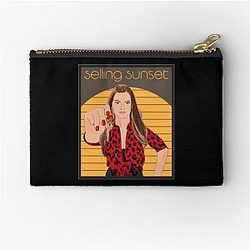 Oppenheim, Selling Sunset Zipper Pouch