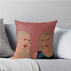 Selling Sunset: Christine and Mary Throw Pillow