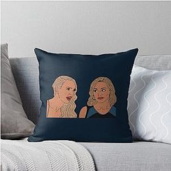 Selling Sunset Christine and Mar Throw Pillow