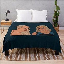 Selling Sunset Christine and Mar Throw Blanket