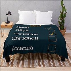 Selling Sunset: A Mood Christine Throw Blanket