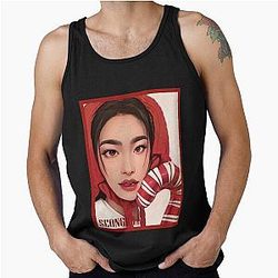 Ateez Christmas Selfie Seonghwa Tank Top