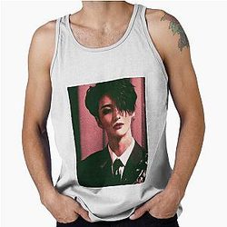 Park Seonghwa, Ateez, Watercolour Tank Top