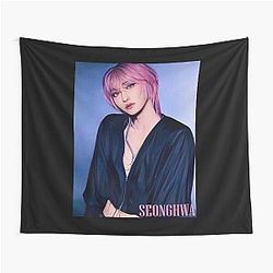 Ateez Golden Hour Seonghwa Tapestry