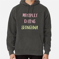 Mentally Date ATEEZ Seonghwa Pullover Hoodie