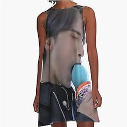 Ice Cream A-Line Dress