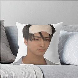 Tired Seonghwa Meme Pillow