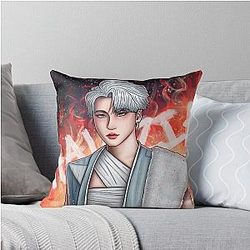 Ateez Seonghwa Halazia Throw Pillow