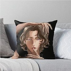Ateez Seonghwa Deja Vu Postcard Throw Pillow