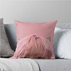 Seonghwa with Cat Ears Throw Pillow