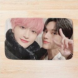 Ateez Seonghwa Wooyoung Bath Mat