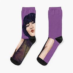 Seonghwa work kissy no bg socks