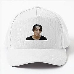Ateez Seonghwa Kiss/Face Bite Meme Kpop Sticker Baseball Cap