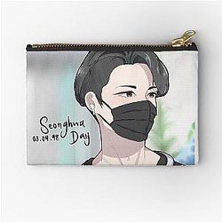 ATEEZ - Park Seonghwa Airport Zipper Pouch