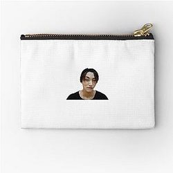 Ateez Seonghwa Lip Bite Meme Kpop Zipper Pouch