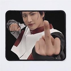 Seonghwa Flipping Off Mouse Pad