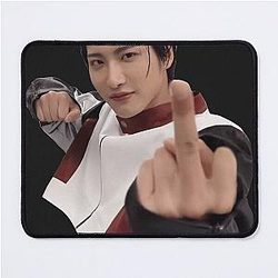 Seonghwa Flipping Off Mouse Pad