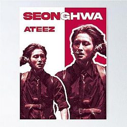 At ease ATeez Poster