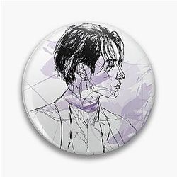 ATEEZ Seonghwa purple Pin Button