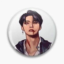 Vampire Seonghwa fanart Pin