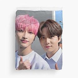ATEEZ Seonghwa & Jongho Duvet Cover