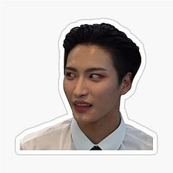 Side eye Seonghwa Sticker