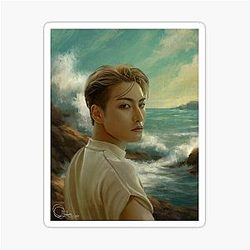 ATEEZ's Seonghwa - Wave Fan Art Stick