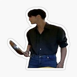 Angry Cooking Meme Sticker