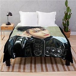 Seonghwa Ateez Throw Blanket