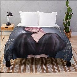 Pink Seonghwa Throw Blanket