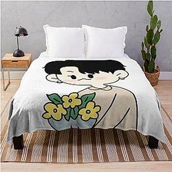 ATEEZ Seonghwa Throw Blanket