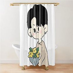 ATEEZ Seonghwa Shower Curtain